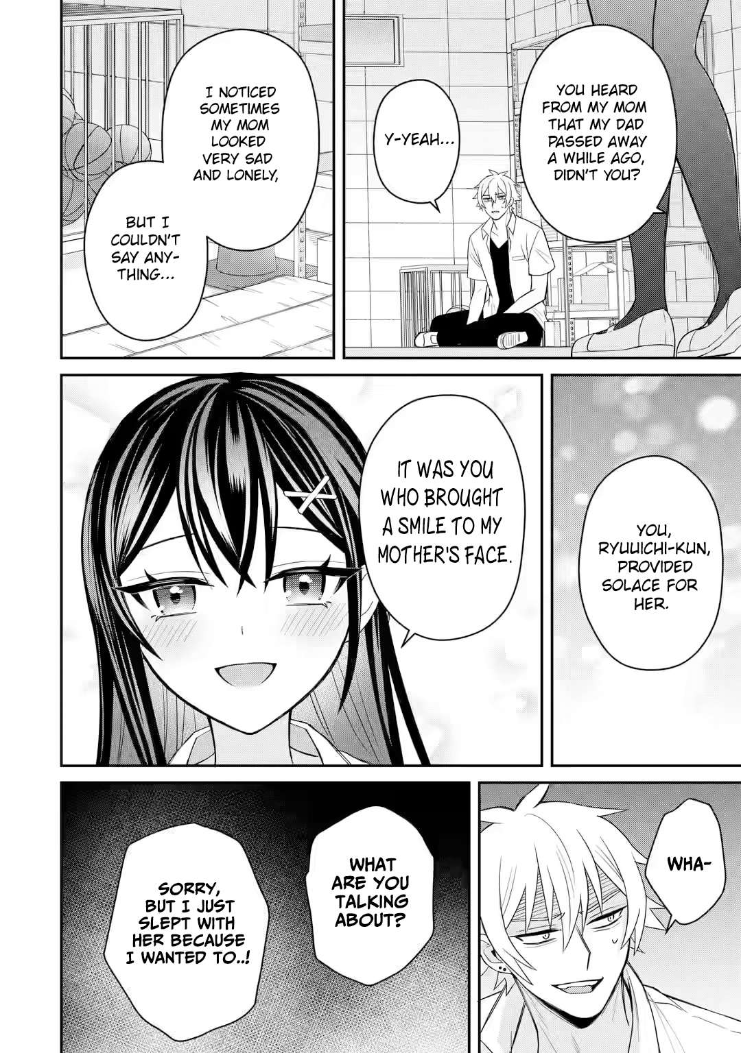 I was Reincarnated as the Scumbag from a Netorare Manga, But the Heroine is Coming on to Me, Chapter 5 image 36